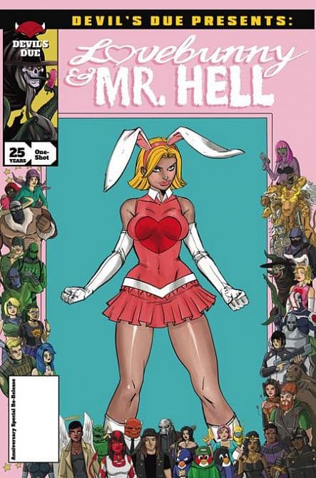 Cover Art for DEVILS DUE PRESENTS LOVEBUNNY & MR HELL