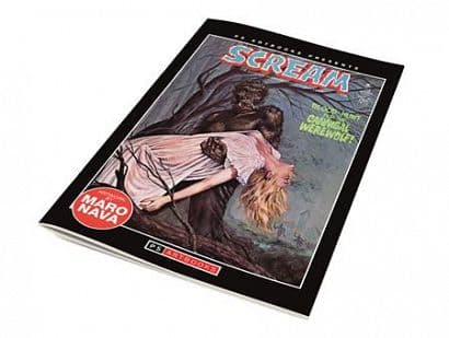Cover Art for PS ARTBOOKS MAGAZINE SCREAM