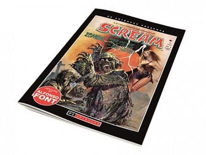 Cover Art for PS ARTBOOKS MAGAZINE SCREAM
