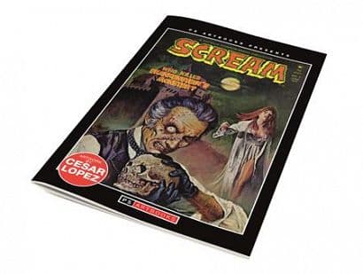 Cover Art for PS ARTBOOKS MAGAZINE SCREAM