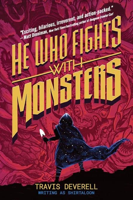 Cover Art for HE WHO FIGHTS WITH MONSTERS NOVEL HC VOL 01