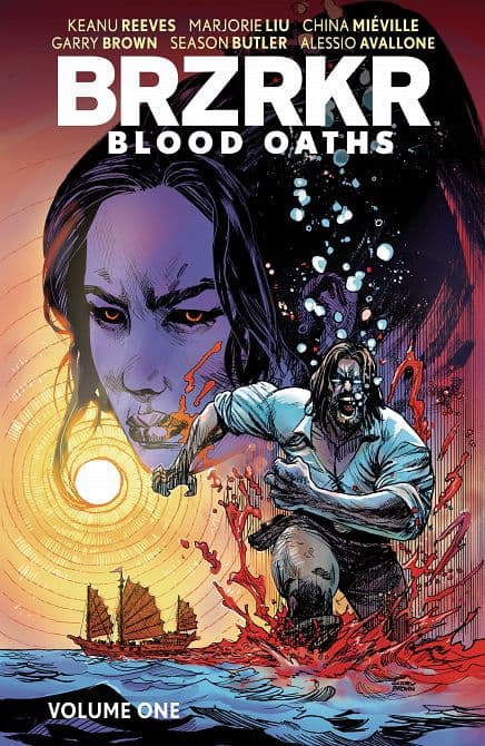 Cover Art for BRZRKR BLOOD OATHS VOL. 01 TP