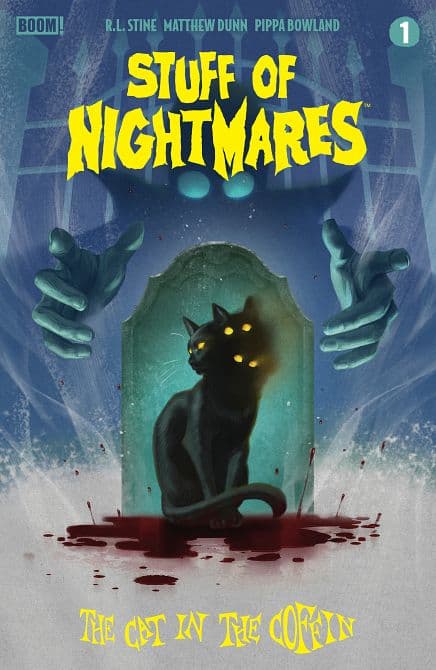 Cover Art for STUFF OF NIGHTMARES THE CAT IN THE COFFIN