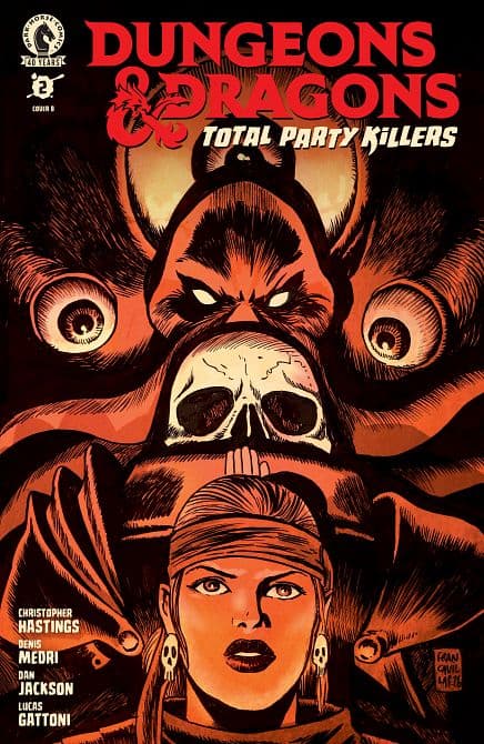 Cover Art for DUNGEONS & DRAGONS TOTAL PARTY KILLERS