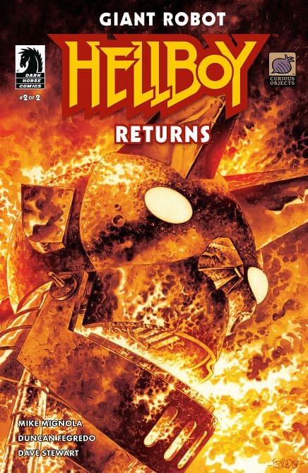 Cover Art for GIANT ROBOT HELLBOY RETURNS