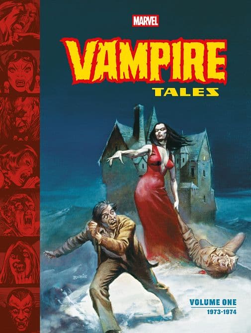 Cover Art for MARVEL'S '70S HORROR ARCHIVES VAMPIRE TALES VOLUME 01-1973-1974 HC