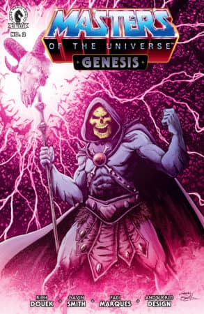 Cover Art for MASTERS OF THE UNIVERSE GENESIS
