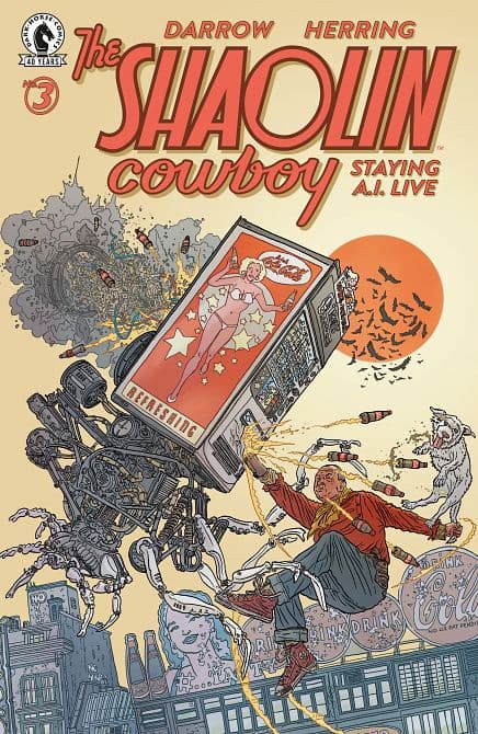 Cover Art for SHAOLIN COWBOY STAYING A. I. LIVE