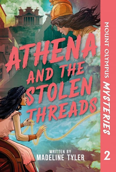 Cover Art für MOUNT OLYMPUS MYSTERIES ATHENA AND THE STOLEN THREADS HC