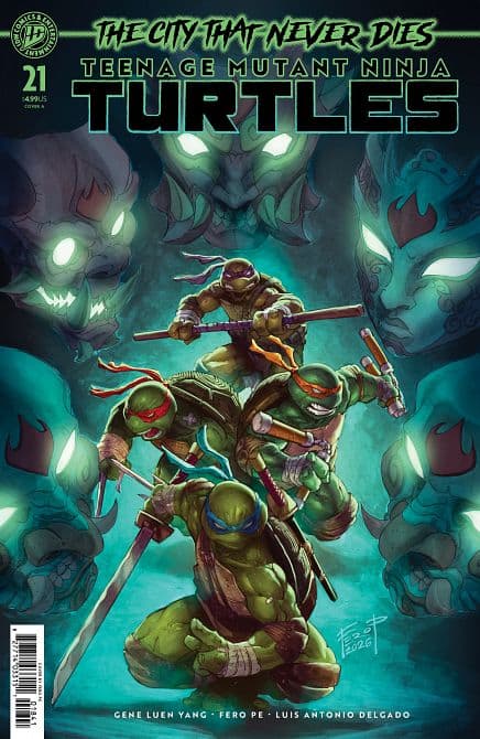 Cover Art for TEENAGE MUTANT NINJA TURTLES