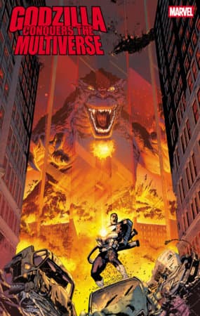 Cover Art for GODZILLA CONQUERS THE MULTIVERSE