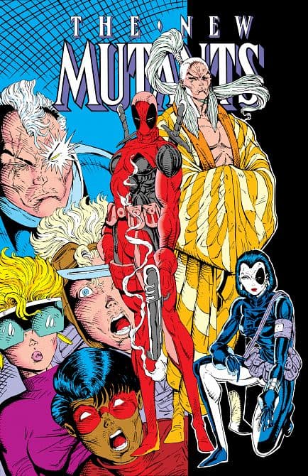 Cover Art für NEW MUTANTS OMNIBUS VOL. 04 ROB LIEFELD DEADPOOL COVER [ DM ONLY ] HC