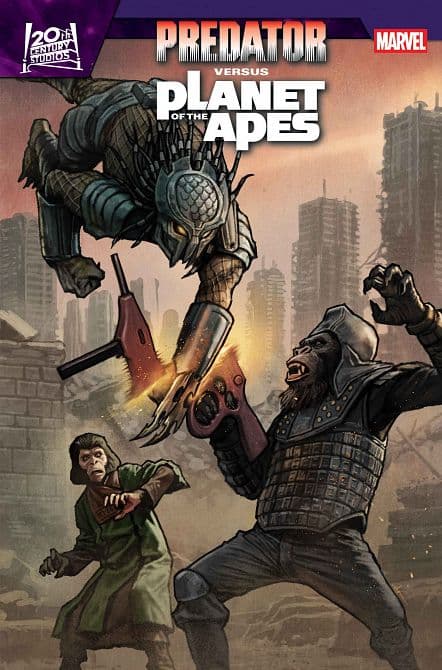 Cover Art for PREDATOR VS. THE PLANET OF THE APES
