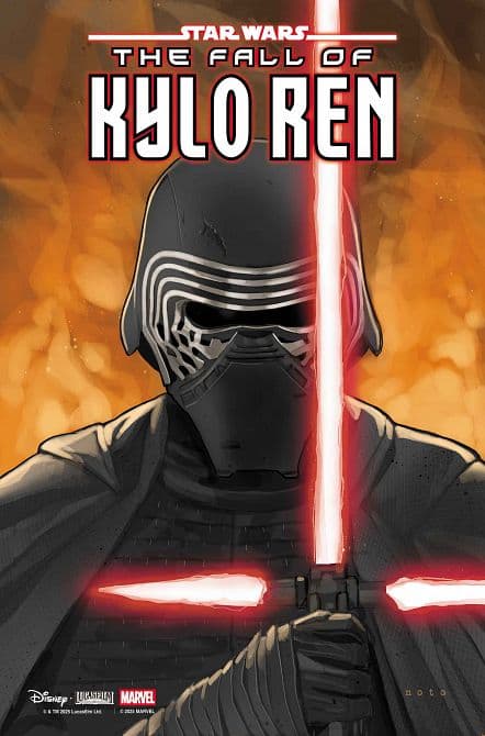 Cover Art for STAR WARS THE FALL OF KYLO REN