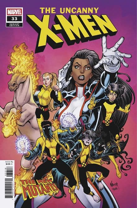 Cover Art for UNCANNY X-MEN
