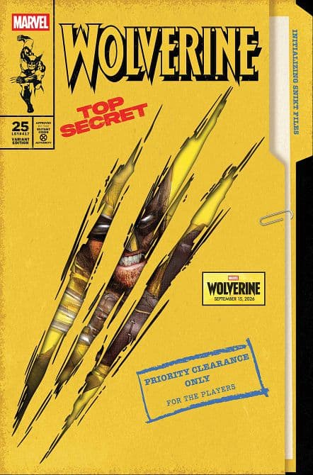 Cover Art for WOLVERINE