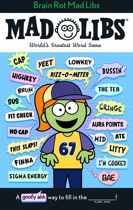 Cover Art for BRAIN ROT MAD LIBS TP