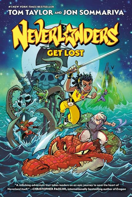 Cover Art for NEVERLANDERS GET LOST A GRAPHIC NOVEL HC