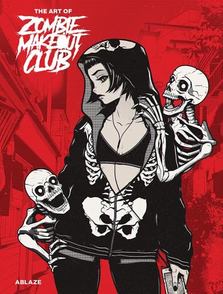 Cover Art for ART OF ZOMBIE MAKEOUT CLUB HC