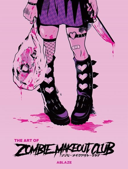 ART OF ZOMBIE MAKEOUT CLUB HC DELUXE EDITION