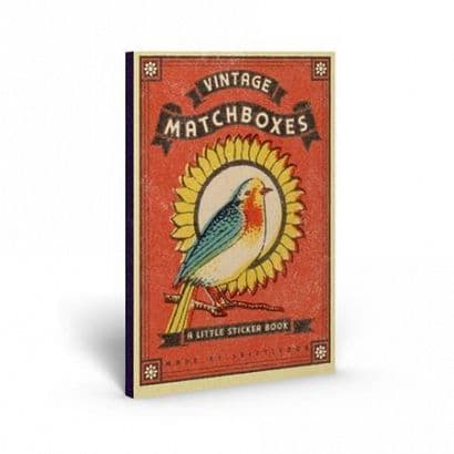 VINTAGE MATCHBOXES TP A LITTLE STICKER BOOK