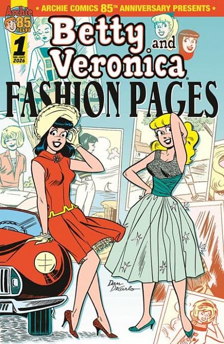 Cover Art for ARCHIE COMICS 85TH ANNIVERSARY PRESENTS BETTY & VERONICA FASHION PAGES ( ONE-SHOT )
