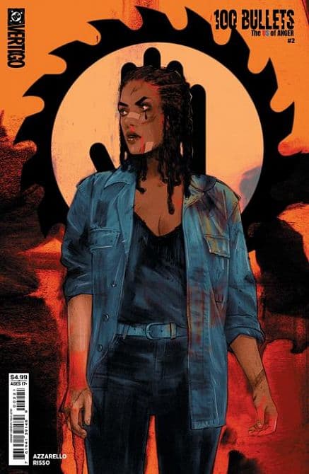 Cover Art for 100 BULLETS THE US OF ANGER