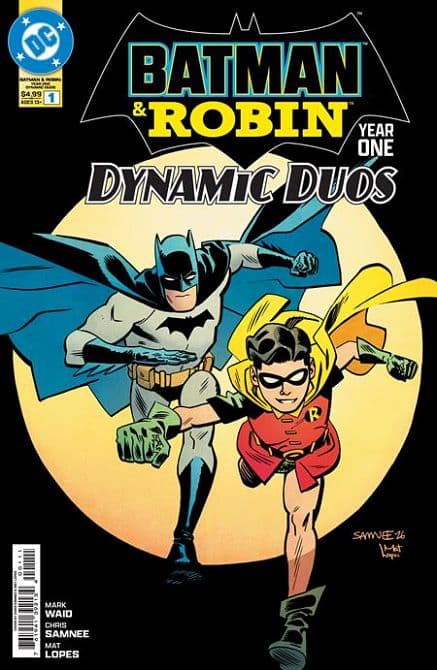 Cover Art for BATMAN & ROBIN YEAR ONE DYNAMIC DUOS
