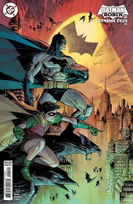 Cover Art for BATMAN & ROBIN YEAR ONE DYNAMIC DUOS