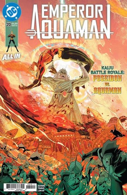 Cover Art for EMPEROR AQUAMAN