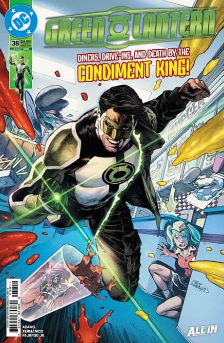Cover Art for GREEN LANTERN