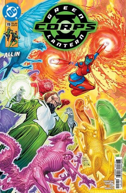 Cover Art for GREEN LANTERN CORPS