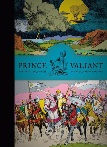 Cover Art for PRINCE VALIANT HC VOL 31 1997-1998