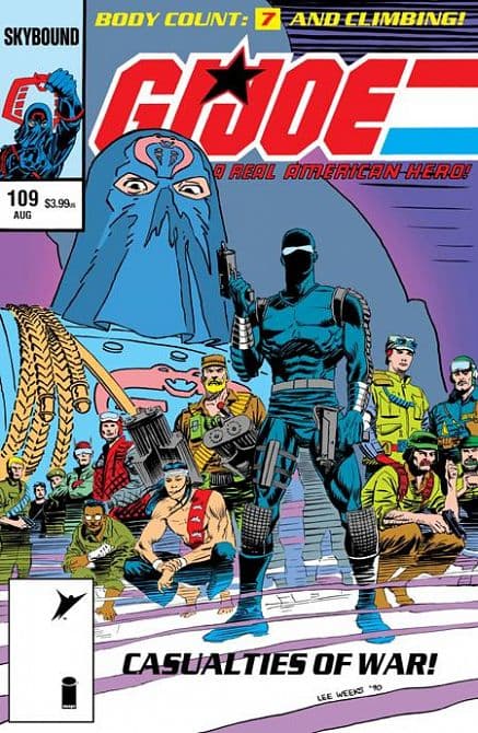 Cover Art for GI JOE A REAL AMERICAN HERO