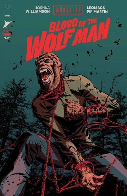 Cover Art for UNIVERSAL MONSTERS BLOOD OF THE WOLF MAN