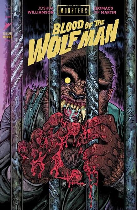 Cover Art for UNIVERSAL MONSTERS BLOOD OF THE WOLF MAN