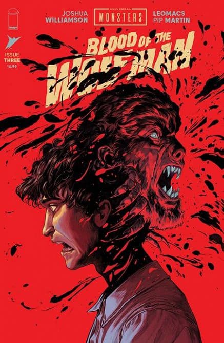 Cover Art for UNIVERSAL MONSTERS BLOOD OF THE WOLF MAN