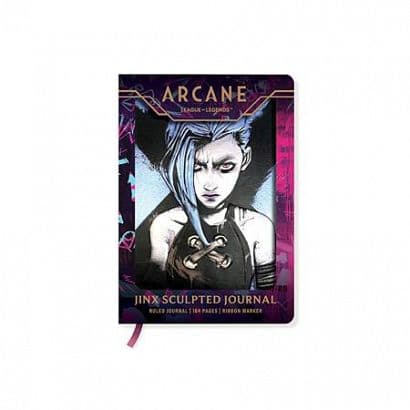 ARCANE SCULPTED JOURNAL JINX HC
