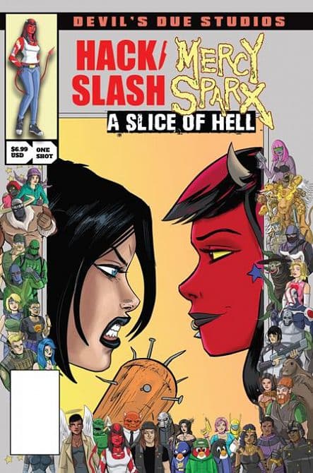 Cover Art for DEVILS DUE PRESENTS HACK SLASH MERCY SPARX