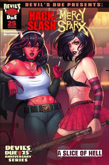 Cover Art for DEVILS DUE PRESENTS HACK SLASH MERCY SPARX