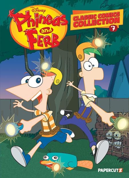 Cover Art for PHINEAS AND FERB CLASSIC COMICS COLLECTION TP VOL 07