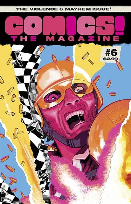 Cover Art for COMICS THE MAGAZINE