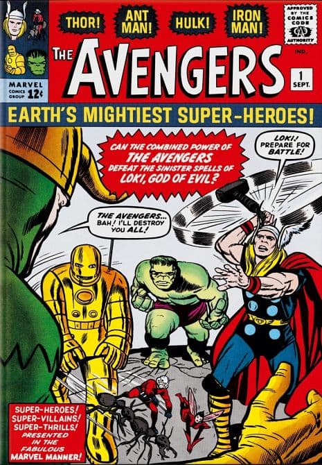 MARVEL COMICS LIBRARY-AVENGERS 1. 1963-1965