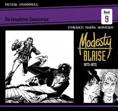 Cover Art for MODESTY BLAISE