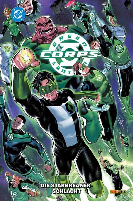 Cover Art for GREEN LANTERN CORPS ( ab 2026 ) HARDCOVER