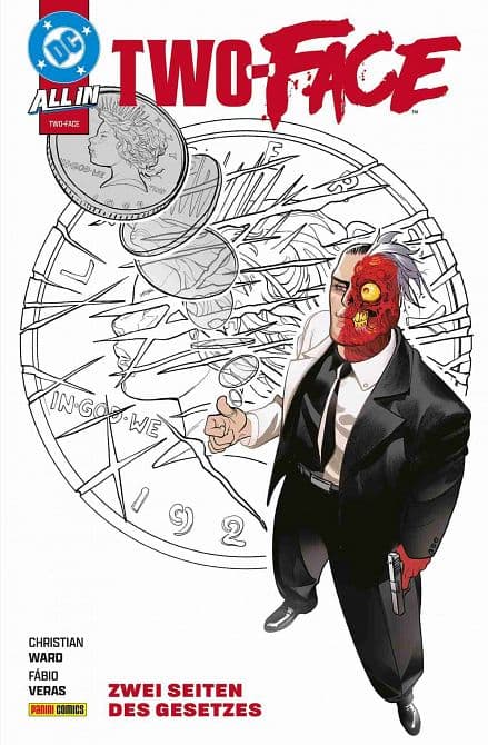 Cover Art for TWO-FACE PAPERBACK