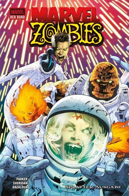 Cover Art for MARVEL ZOMBIES SPLATTER-AUSGABE