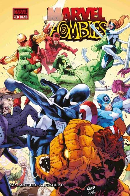 Cover Art for MARVEL ZOMBIES SPLATTER-AUSGABE