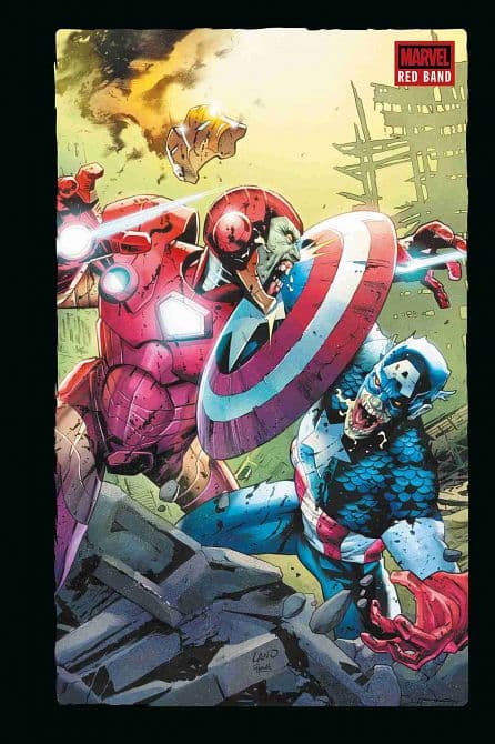 Cover Art for MARVEL ZOMBIES SPLATTER-AUSGABE