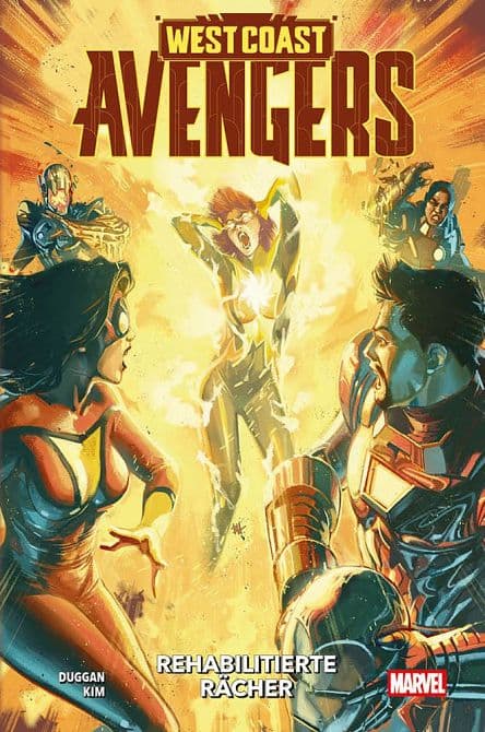 Cover Art for WEST COAST AVENGERS PAPERBACK